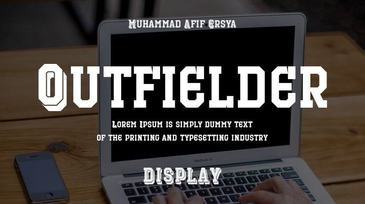 Outfielder Font