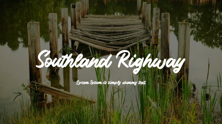 Southland Righway Font
