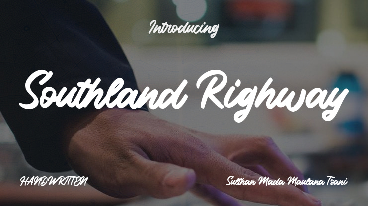 Southland Righway Font