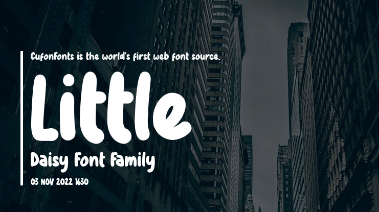Little Daisy Font