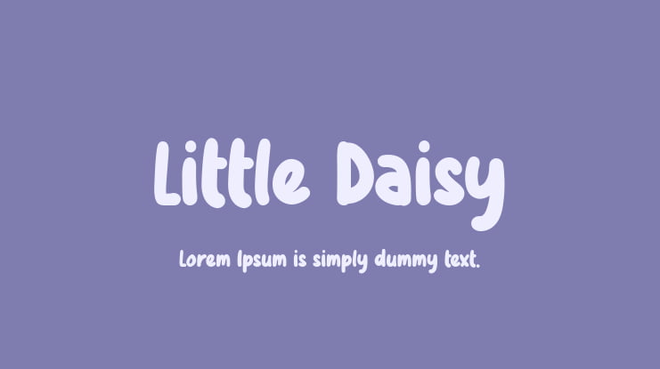 Little Daisy Font