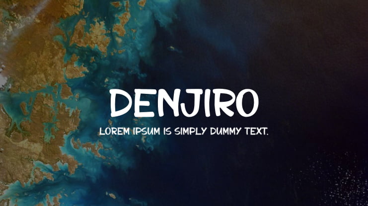Denjiro Font