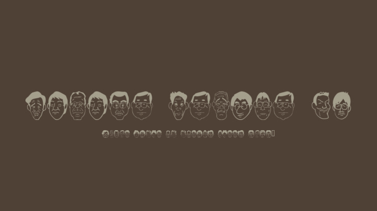 Sakabe People 04 Font