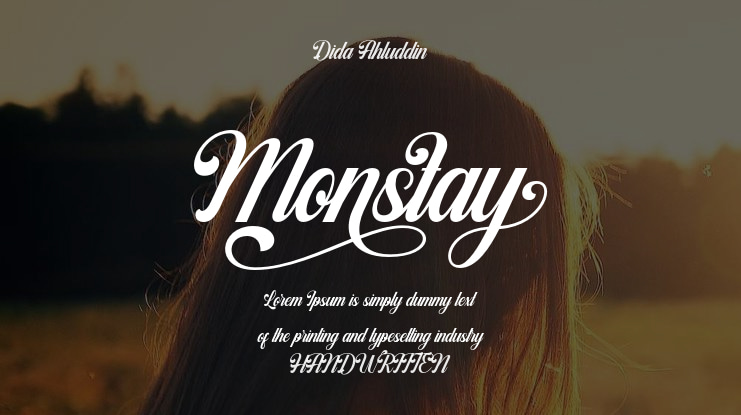 Monstay Font
