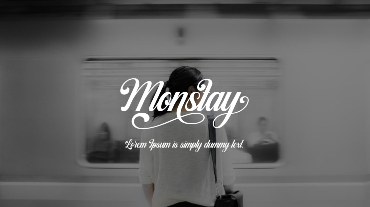 Monstay Font