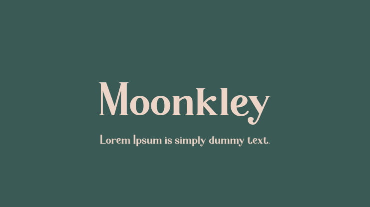 Moonkley Font