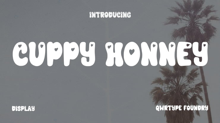 Cuppy Honney Font Family