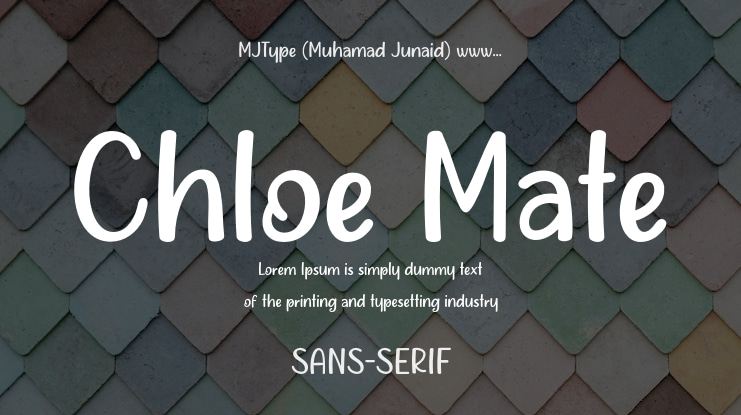 Chloe Mate Font