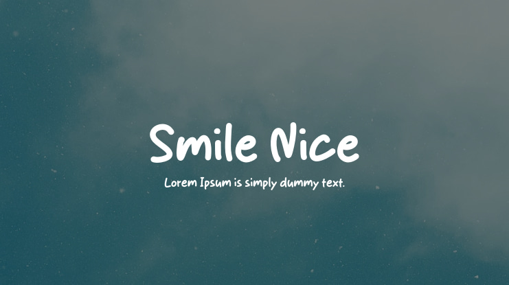 Smile Nice Font