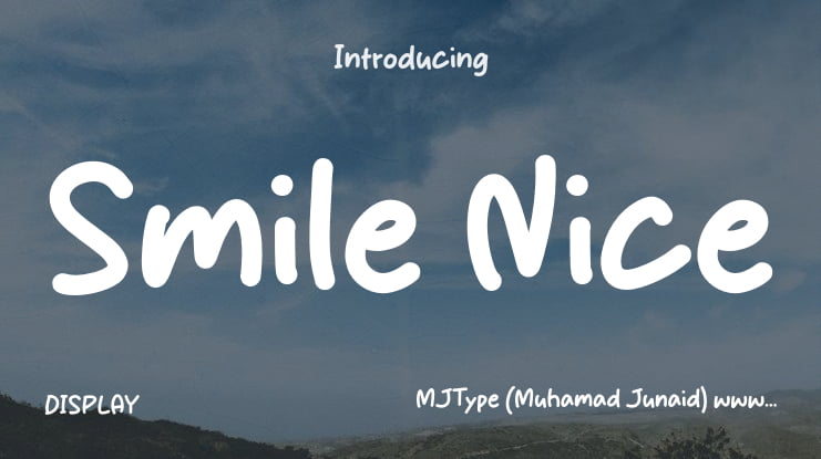 Smile Nice Font