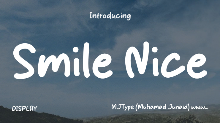 Smile Nice Font