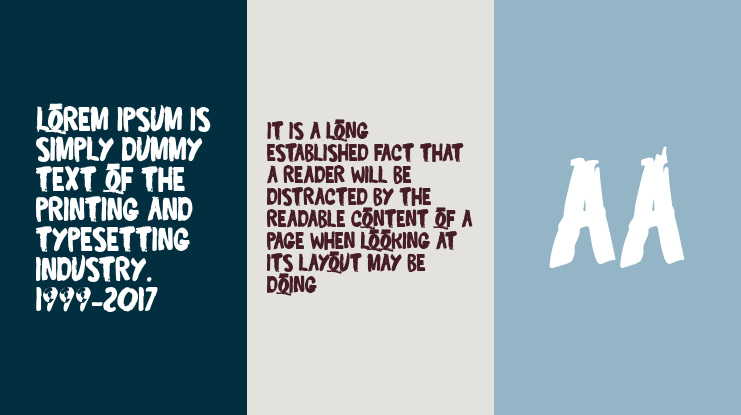 The Great Monsters Font