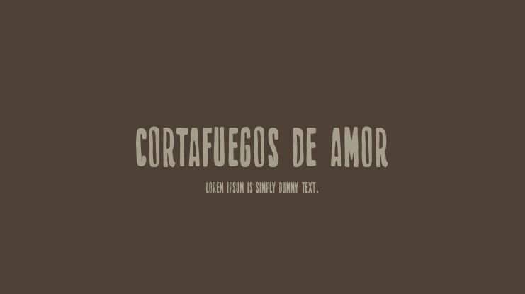 Cortafuegos de amor Font