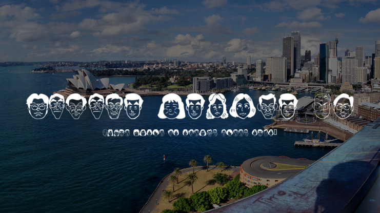 Sakabe People 06 Font