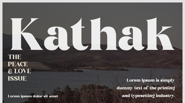 Kathak Font