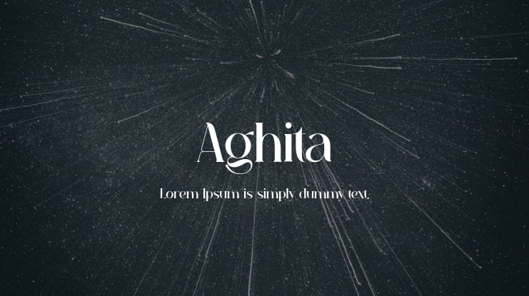 Aghita Font