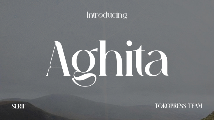 Aghita Font