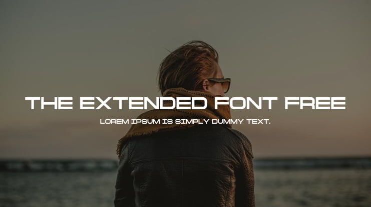 THE EXTENDED FONT FREE