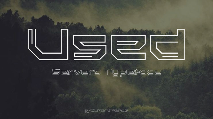 Used Servers Font Family