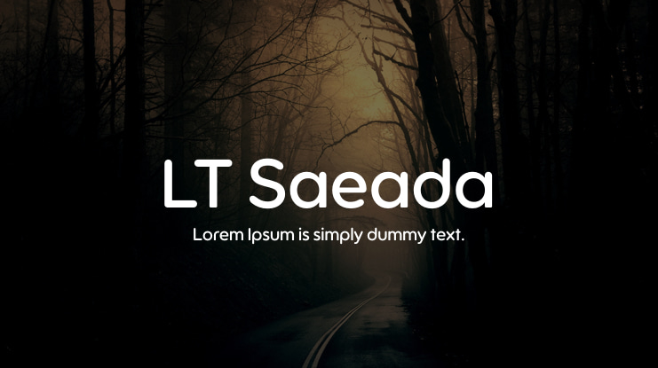 LT Saeada Font Family