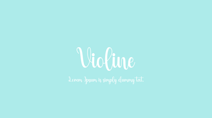 Violine Font