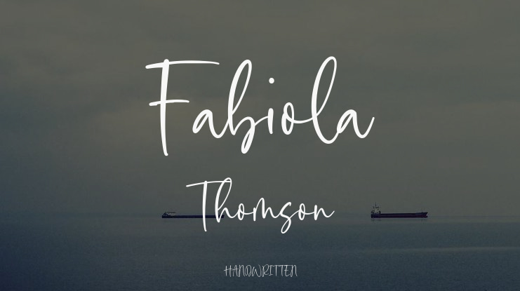 Fabiola Thomson Font