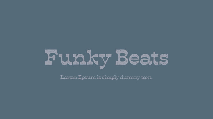 Funky Beats Font Family