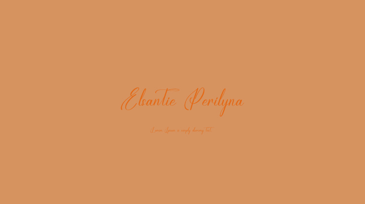 Elsantie Perilyna Font