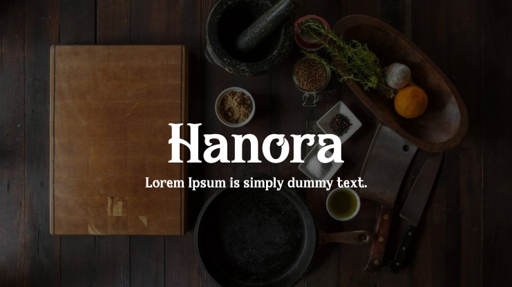 Hanora Font