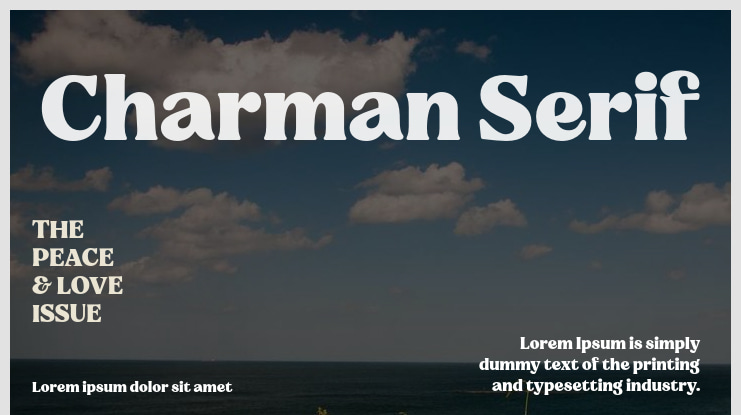 Charman Serif Font Family