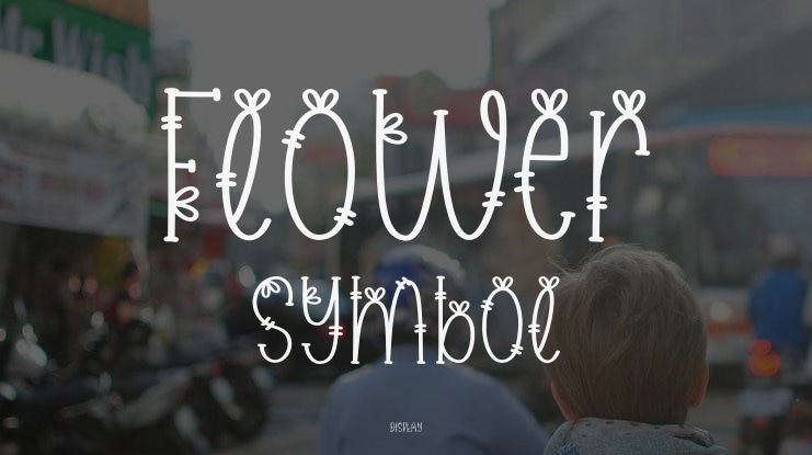 Flower Symbol Font