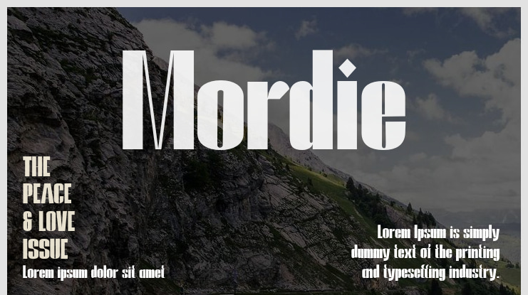 Mordie Font