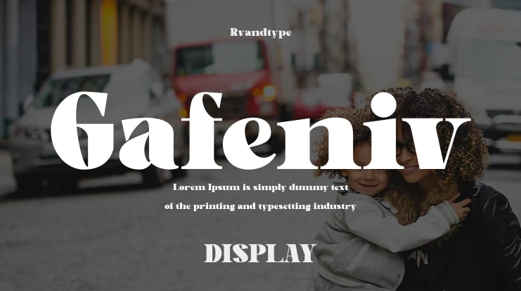 Gafeniv Font Family