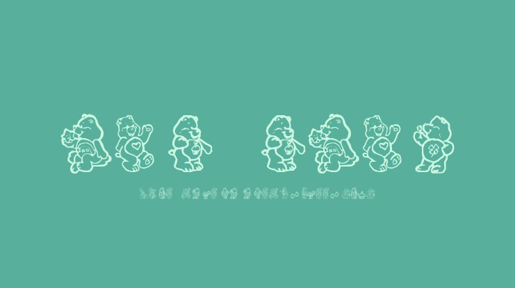 Care Bears Font