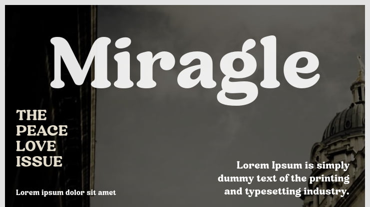 Miragle Font