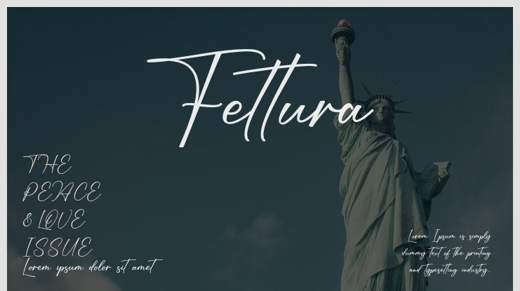 Fettura Font