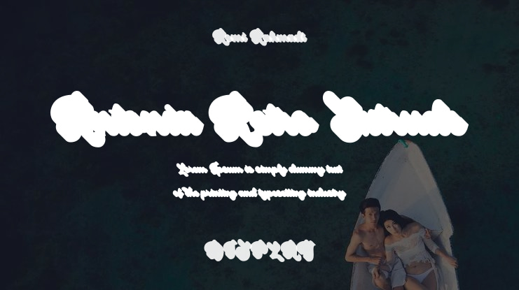 Antonia Retro Extrude Font Family