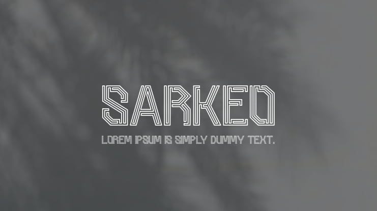 Sarkeo Font
