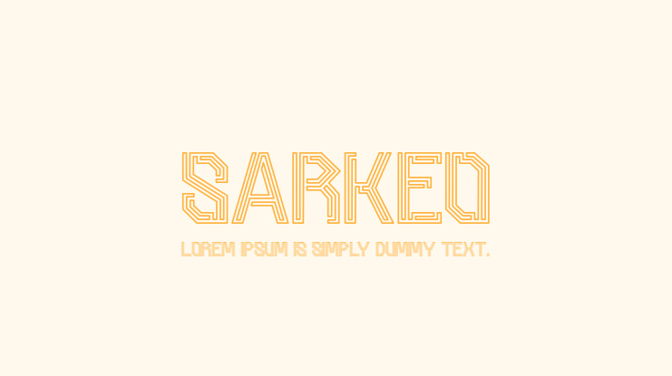 Sarkeo Font