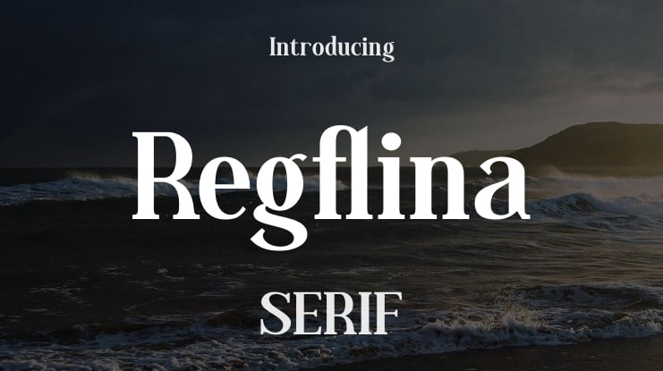 Regflina Font