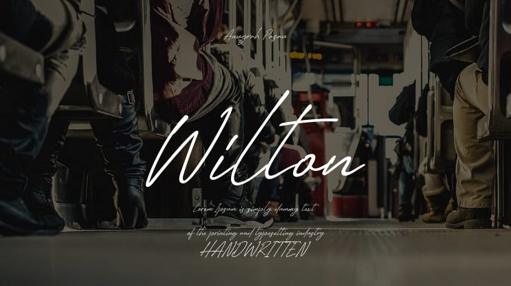 Wilton Font