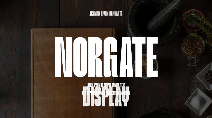 Norgate Font Family