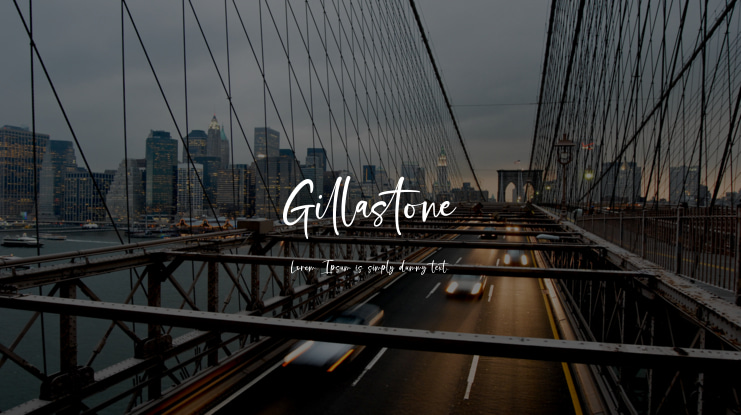 Gillastone Font