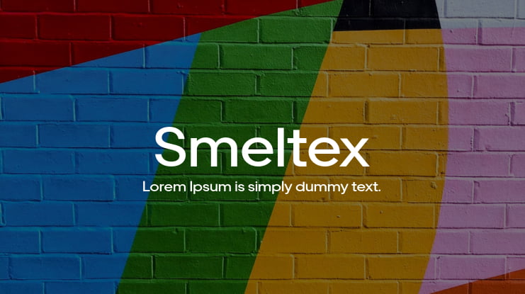 Smeltex Font Family