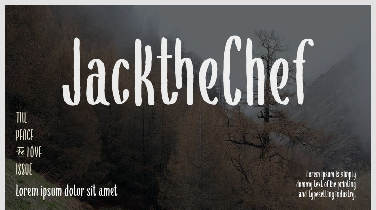 JacktheChef Font
