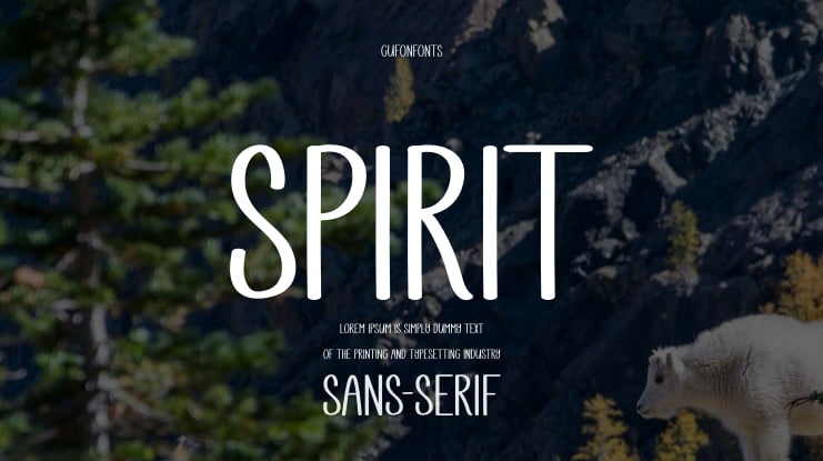 Spirit Font