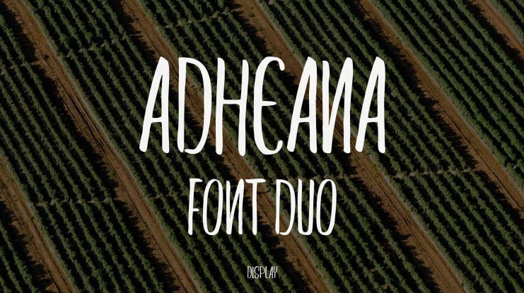 Adheana Font Duo