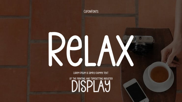 Relax Font