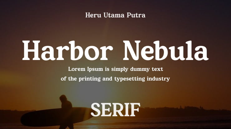 Harbor Nebula Font