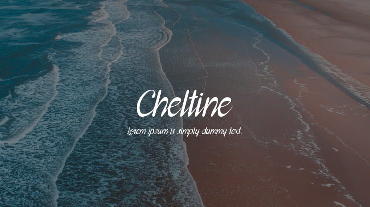 Cheltine Font